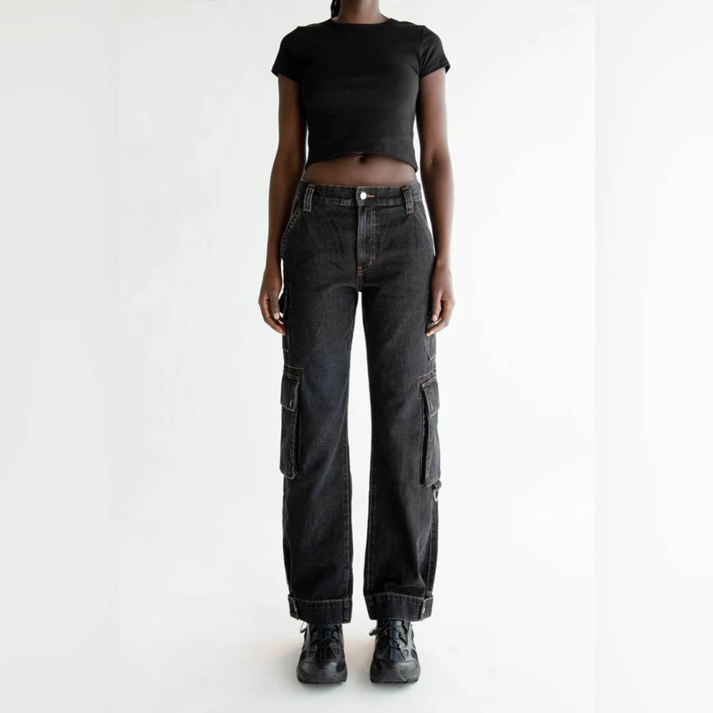 Oak and Fort Cargo Jeans